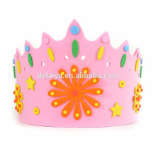 EVA Crown Cap DIY EVA happy birthday toys for kids